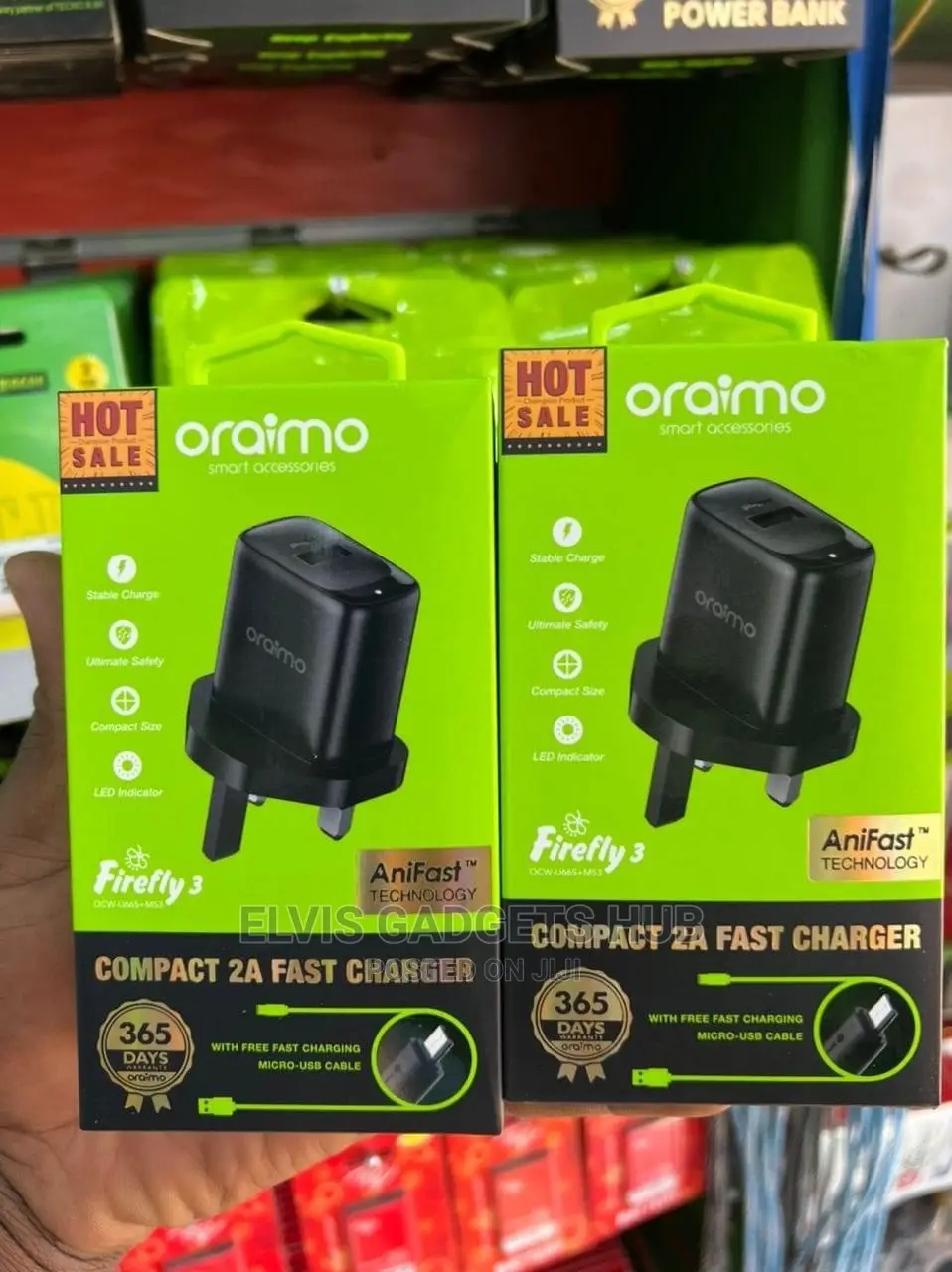 Oraimo Fast Android Charger