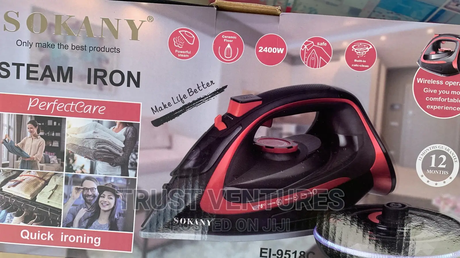 Sokany Cordless Iron
