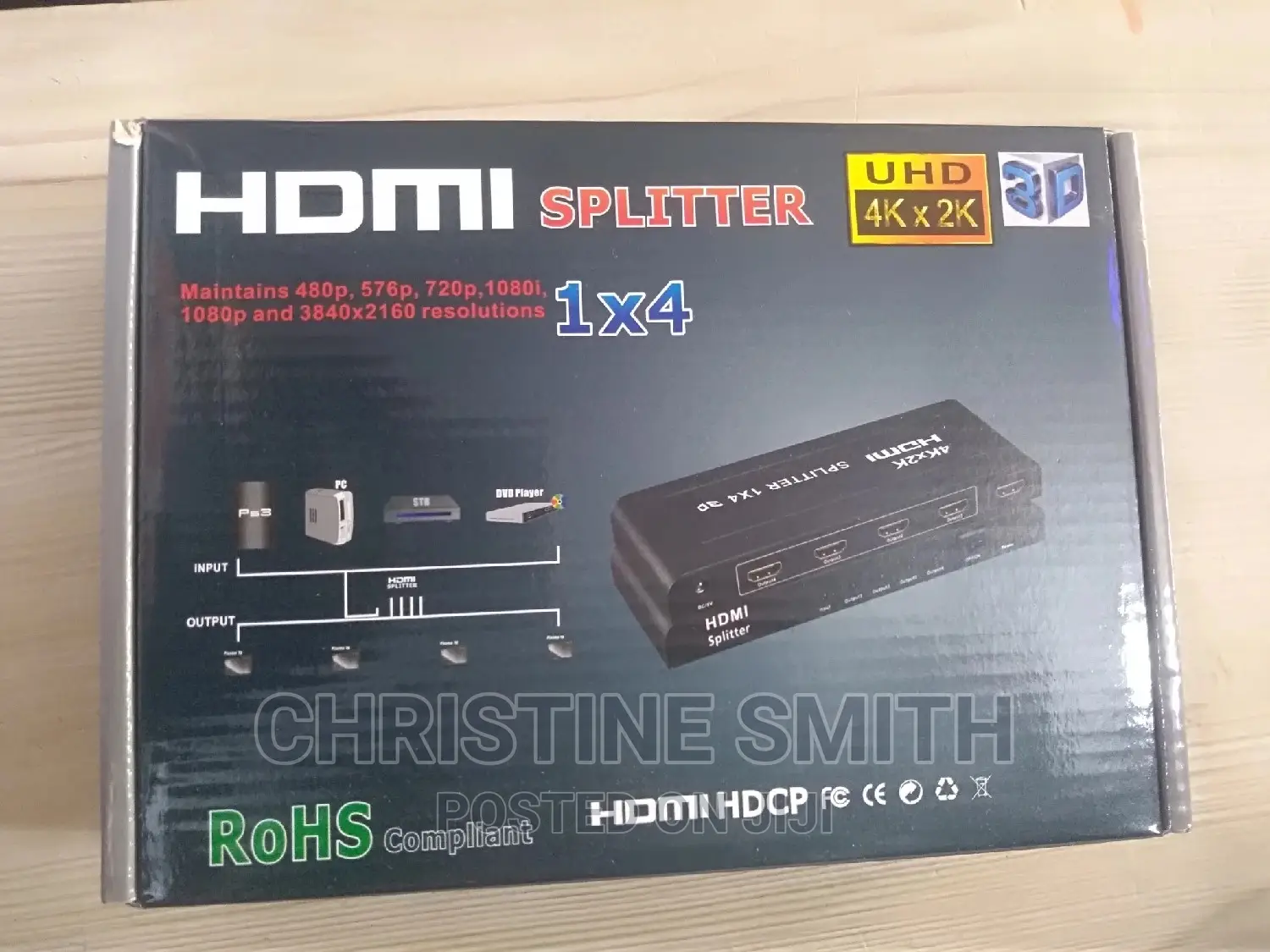 4port Splitter Hdmi