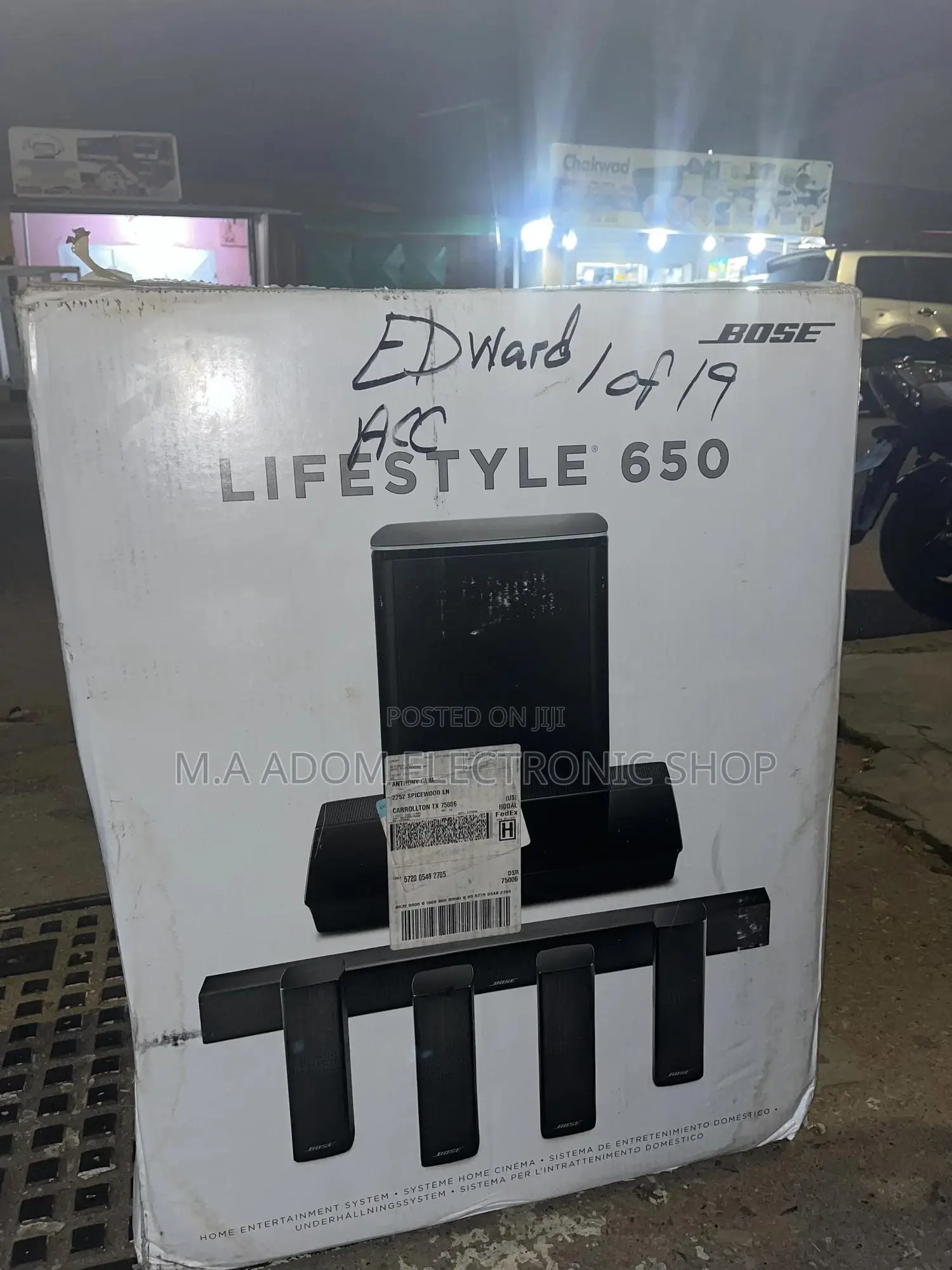 Brand New Bose Life Style 650 Home Theater Set
