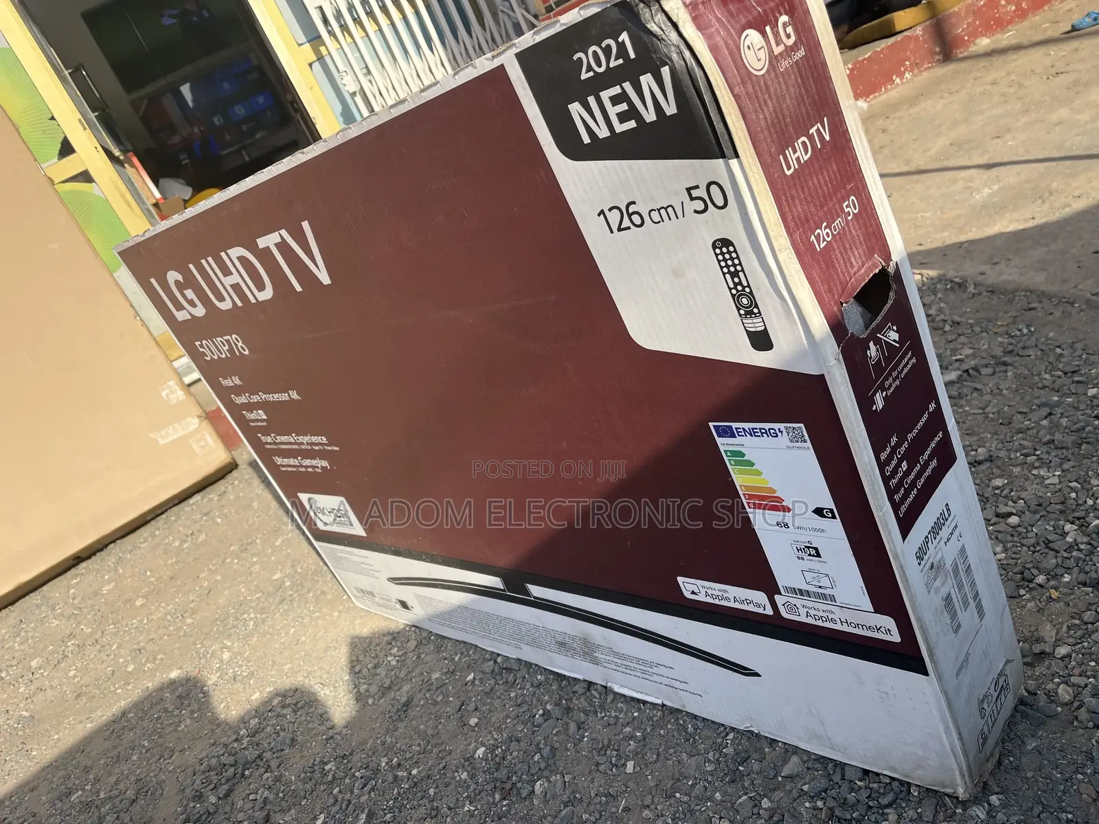 Brand New Lg 50”Uhd 4K Smart Digital Satellite Led Tv