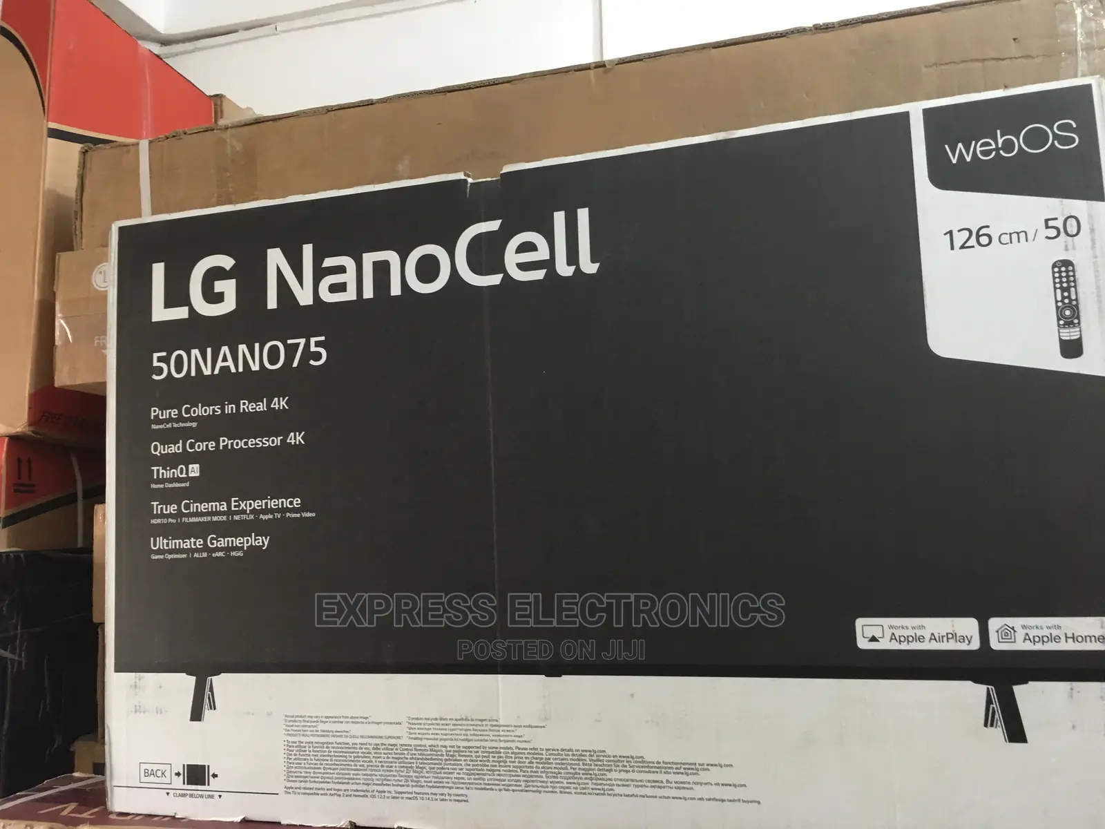 LG Nanocell NANO75 50” Smart TV