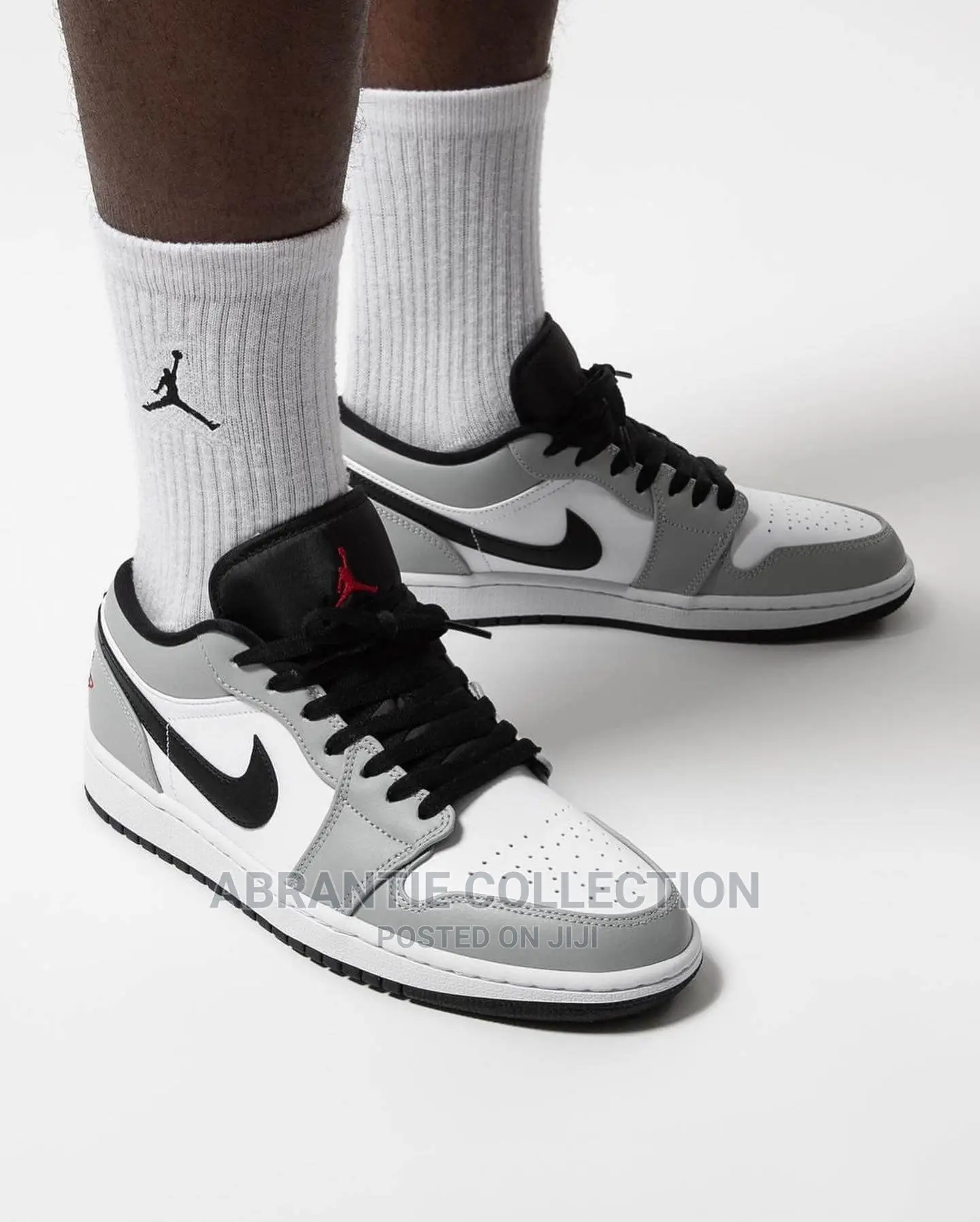 Air Jordan 1 Low Light Smoke Gray