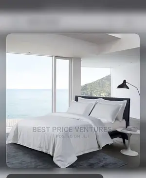 Photo - Thick White Bedsheet With Pillow Cases(100%Cotton