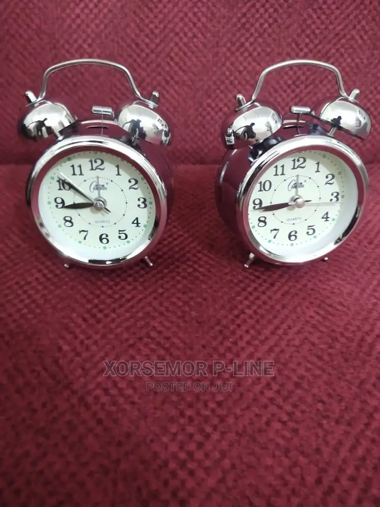 Stainless Steel Alarm Clock