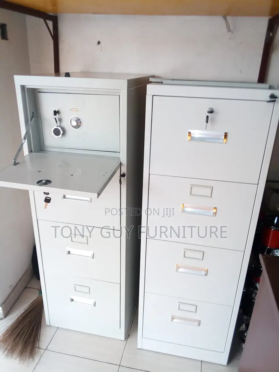 Cabinet With Safe