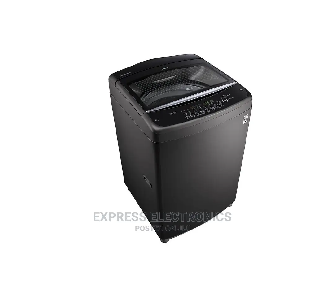 LG T1666NEHT2 Top Load Washing Machine, 16KG - Black