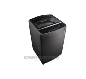 LG T1666NEHT2 Top Load Washing Machine, 16KG - Black