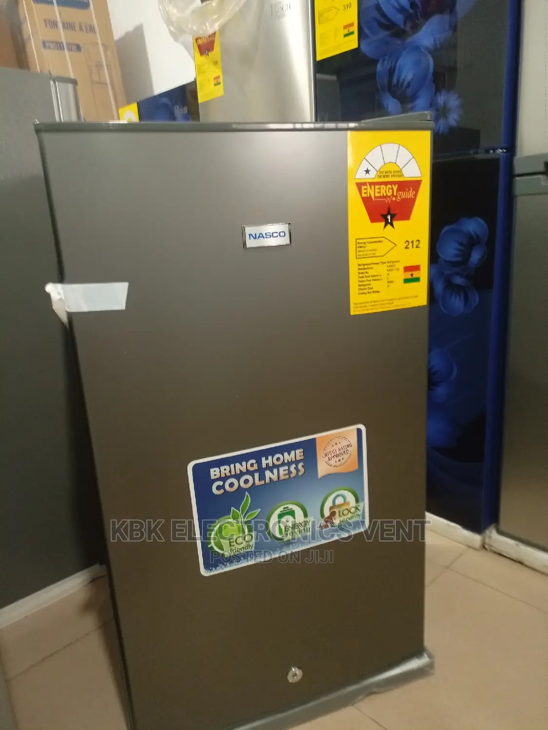 Nasco 85ltr Single Door Table Top Fridge