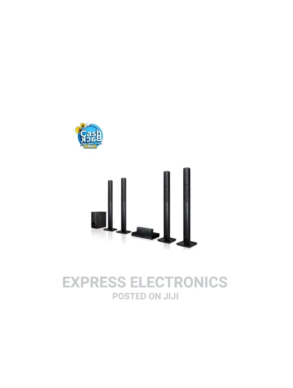LHD657 LG Powerful Sound 1,000W, 5.1CH Home Theater System
