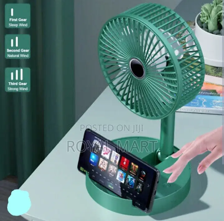 Rechargeable Desk Fan