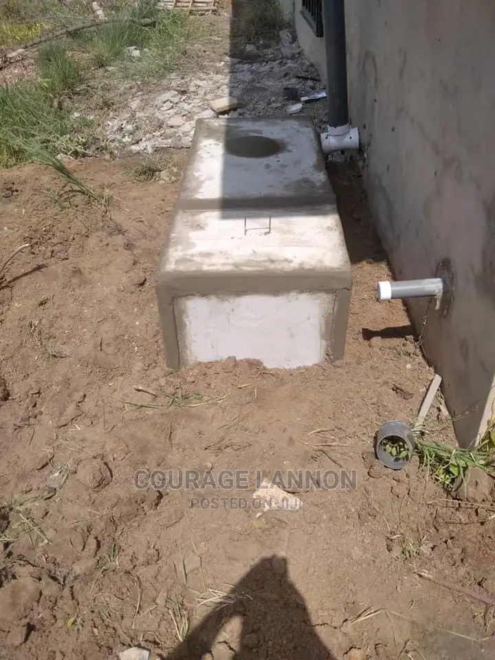 Bio Digester And Water Proof Latrine Construction