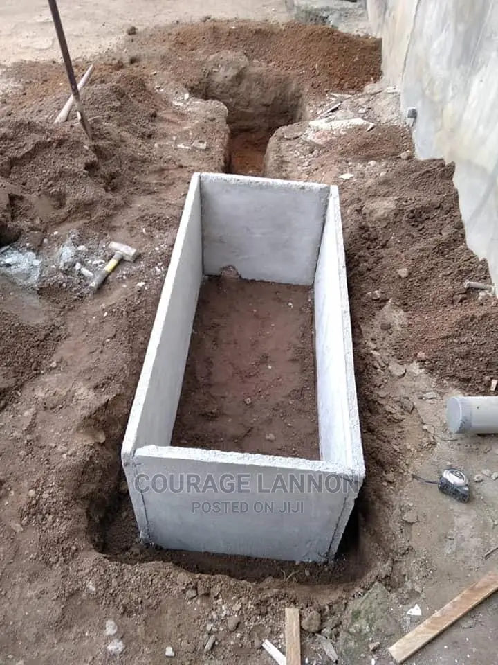 Bio Digester And Water Proof Latrine Construction