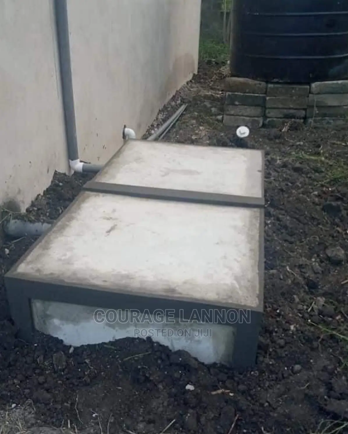 Bio Digester And Water Proof Latrine Construction