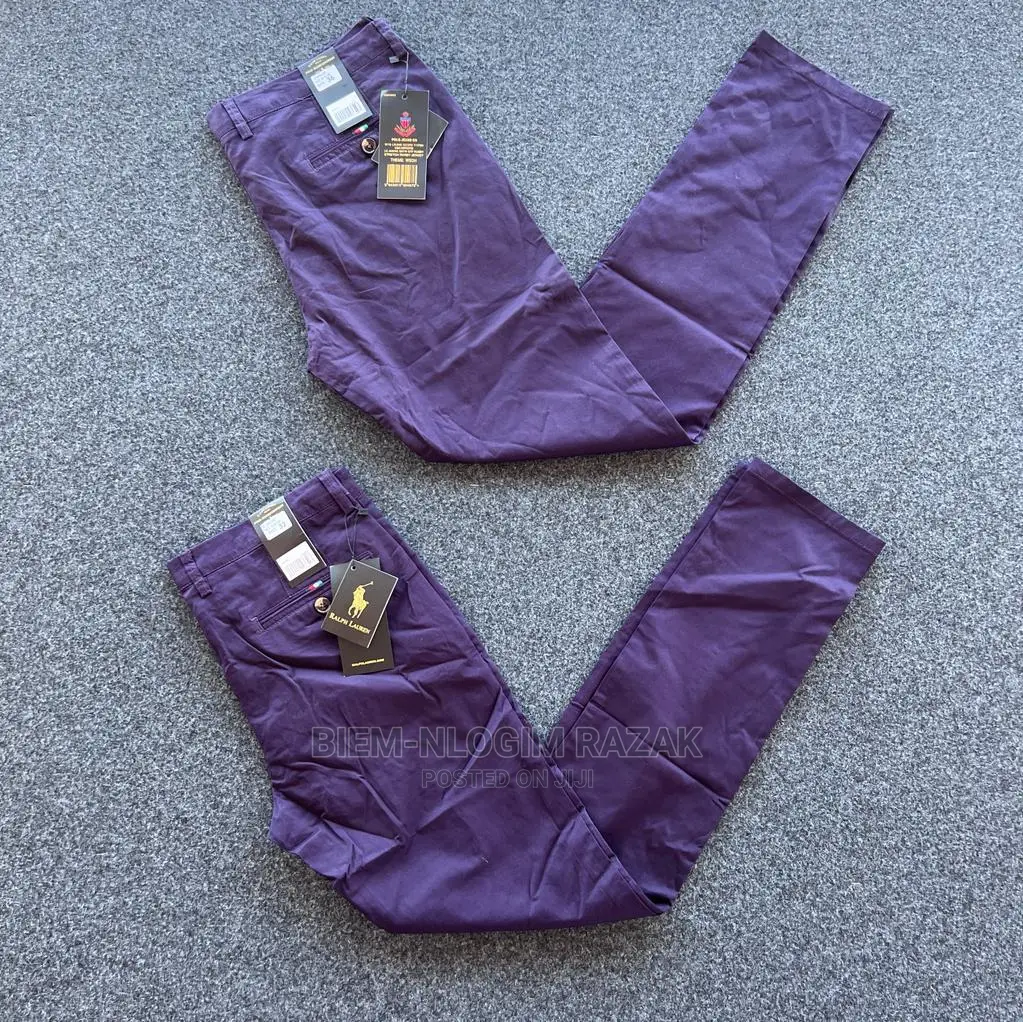 Polo Stretch Kharkie Trousers Available in Stock