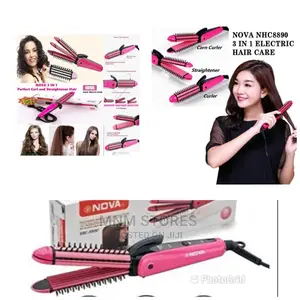 Hair Straightener 3in1