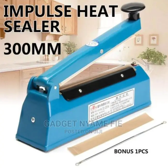 300mm Impulse Heat Sealer 300mm Electric Plastic Poly Bag Han