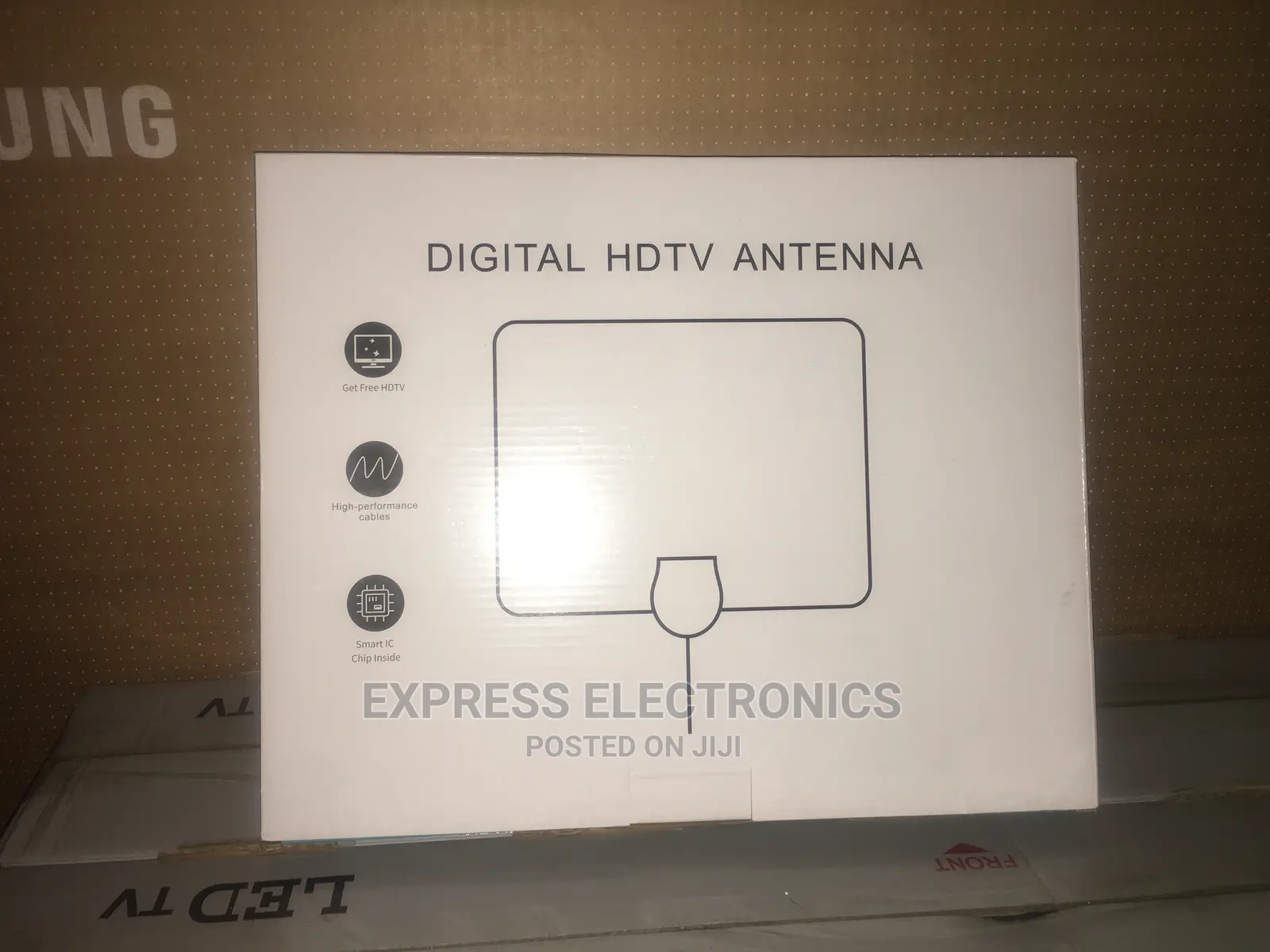 2022 HDTV Antenna Amplified 330 Miles Range Support 360°