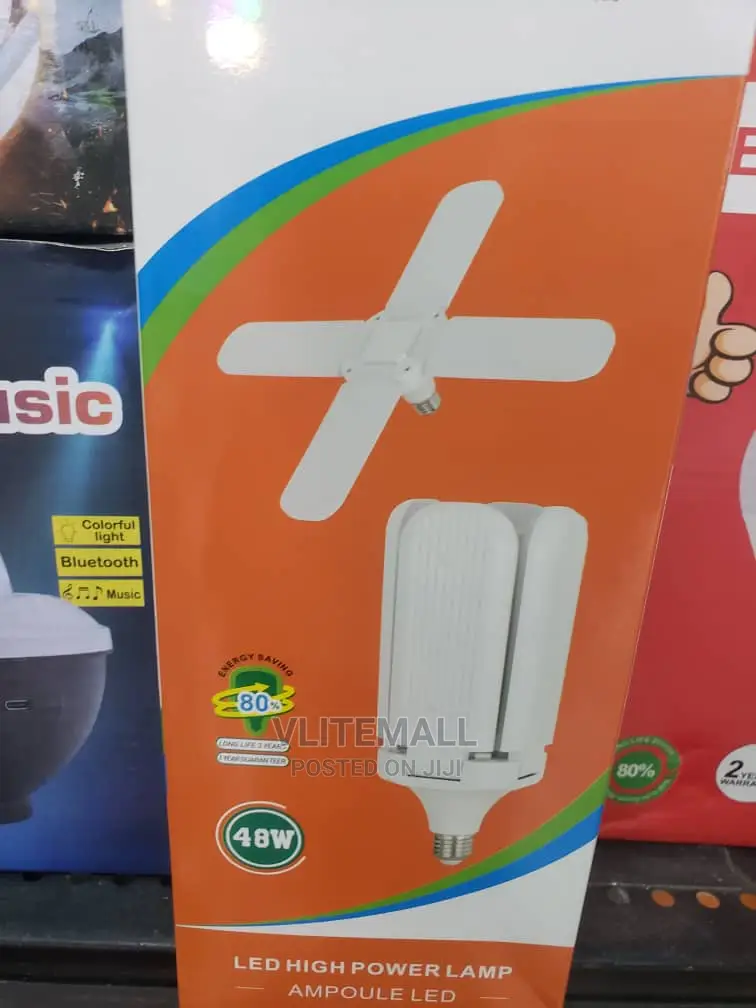 Led Fan Blade Bulb 48w
