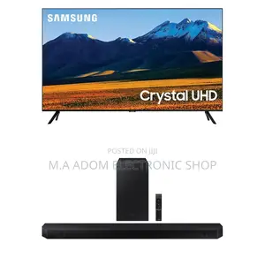 Samsung UE55AU8000 (2021) HDR 4K Ultra HD Smart TV, 55 Inch