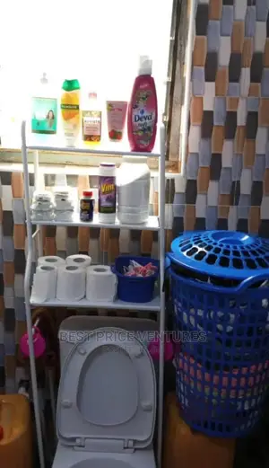 Photo - Original Multipurpose Toilet Washing Machine Rack