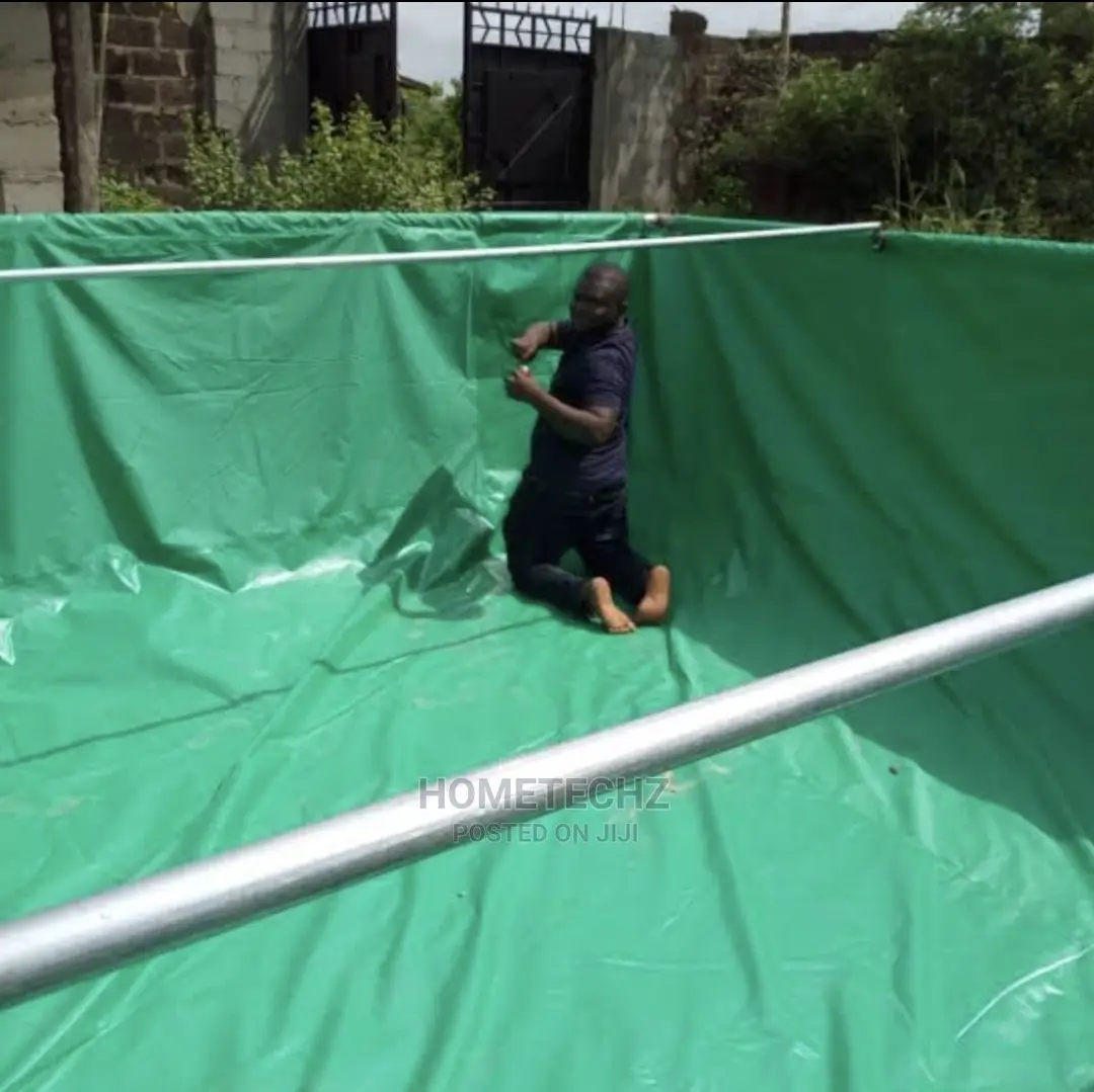 Profitable Fish Farming Durable Tarpaulin Pond