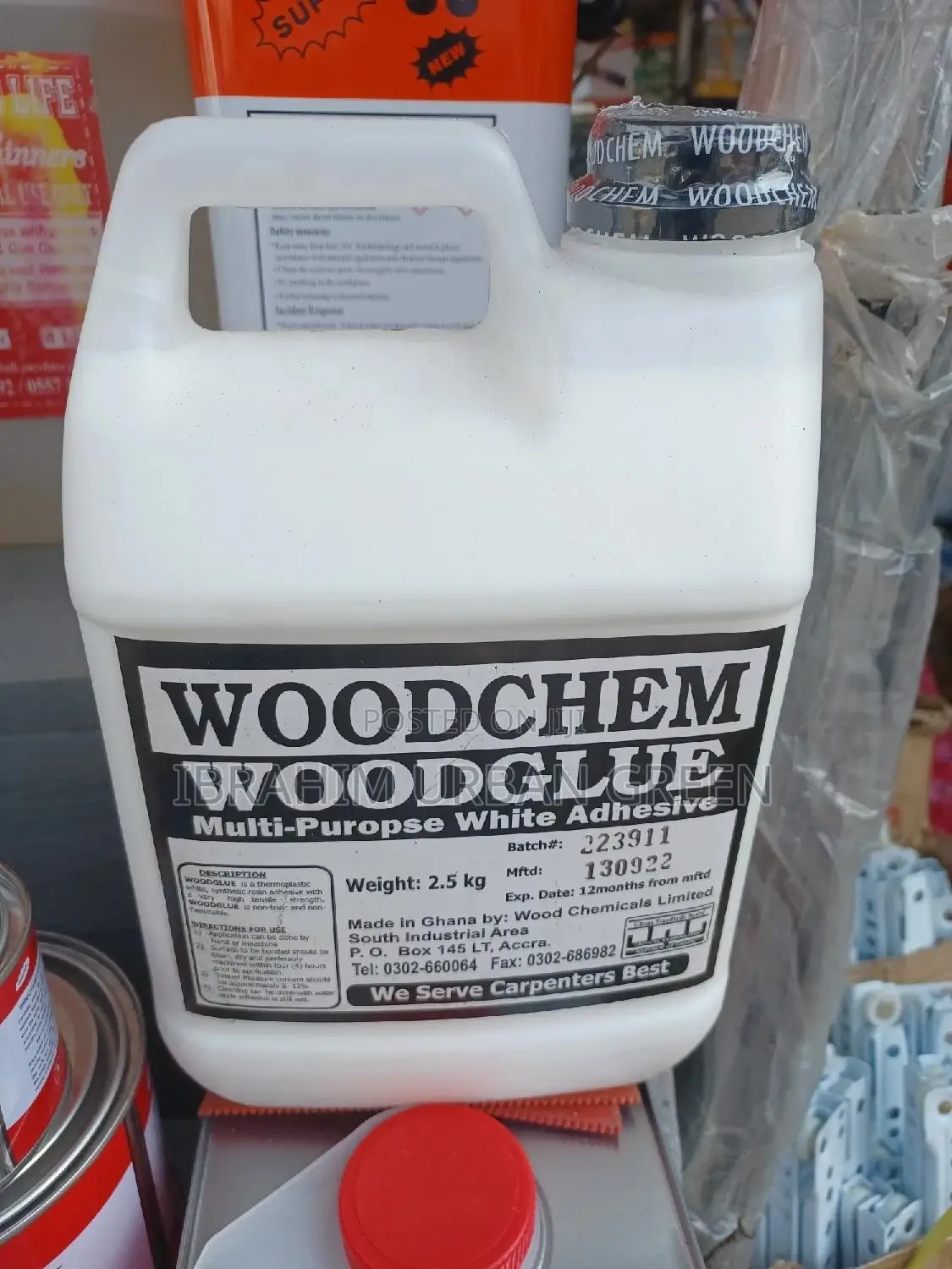 Woodchem Glue 2.5kg