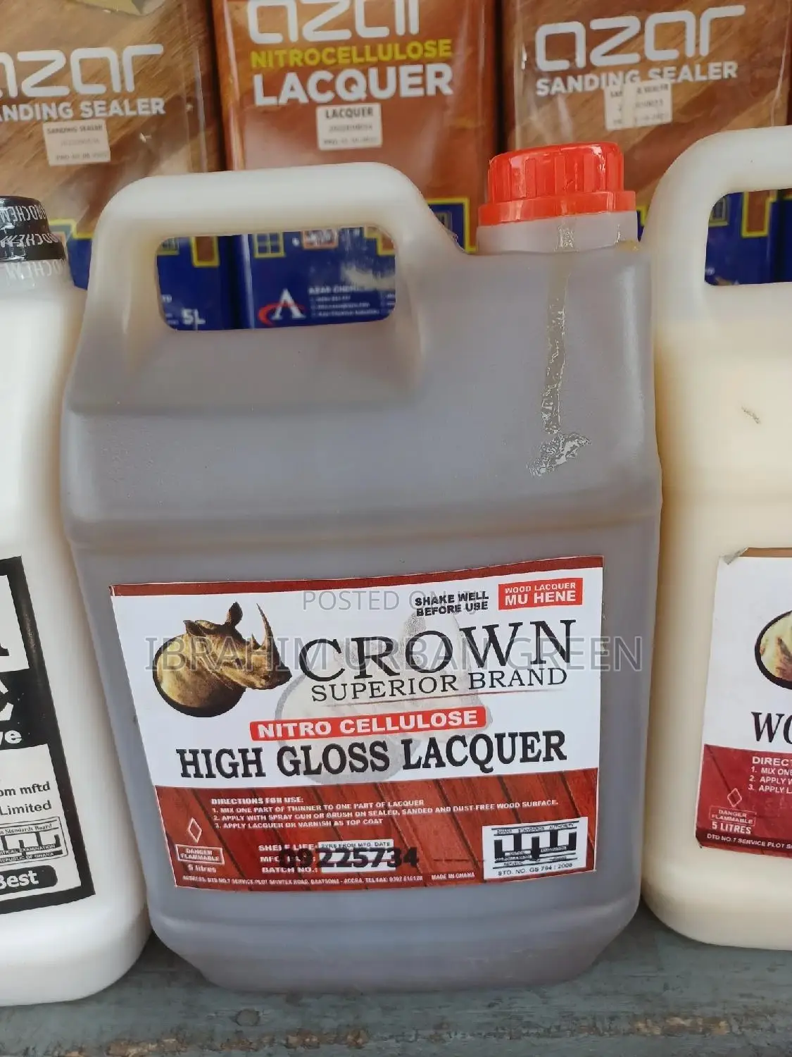 High Gloss Lacquers 5kg