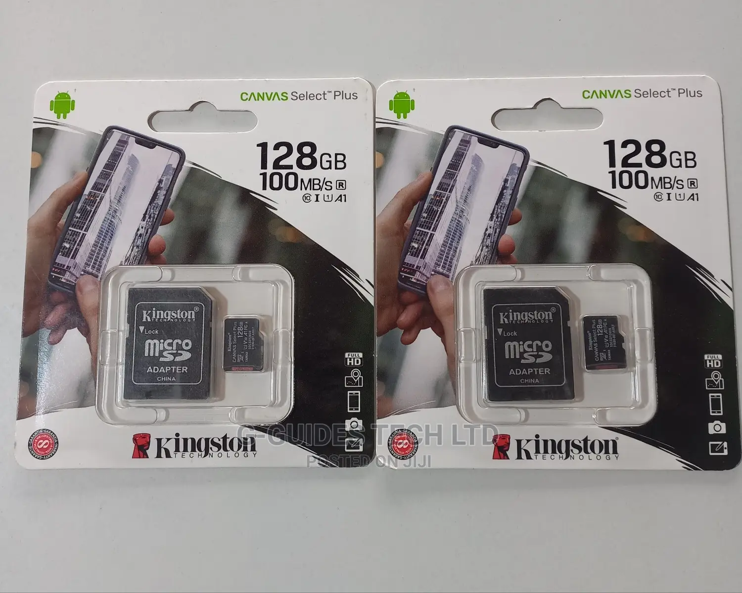 Kingston 128GB Canvas Selectplus UHS-I Microsdxc Memory Card