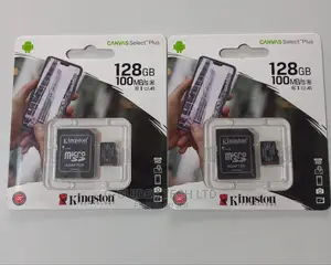 Kingston 128GB Canvas Selectplus UHS-I Microsdxc Memory Card