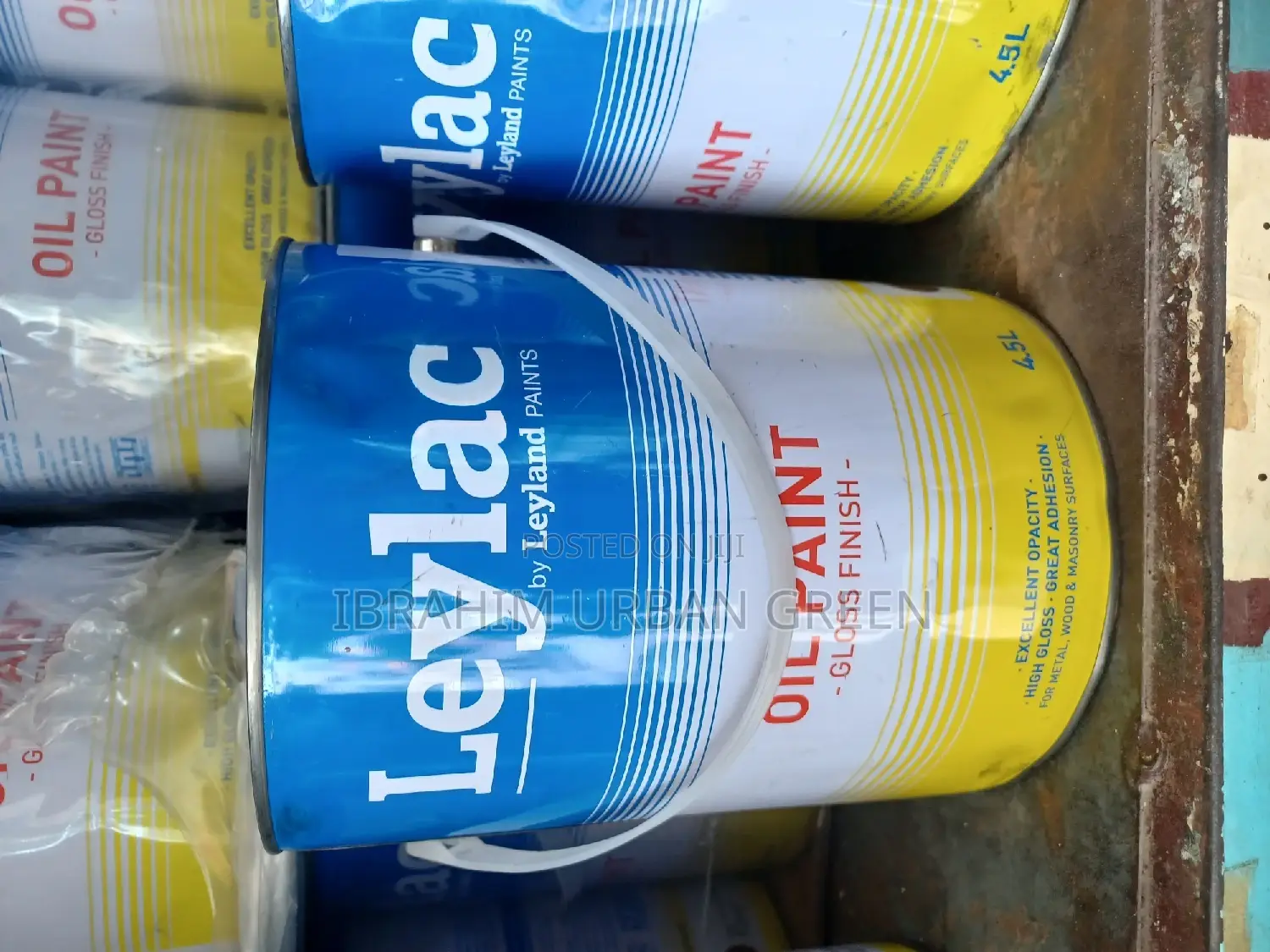 Leyland Oil Paint 4ltr in Accra Metropolitan Building Materials, Ibrahim Alhassan