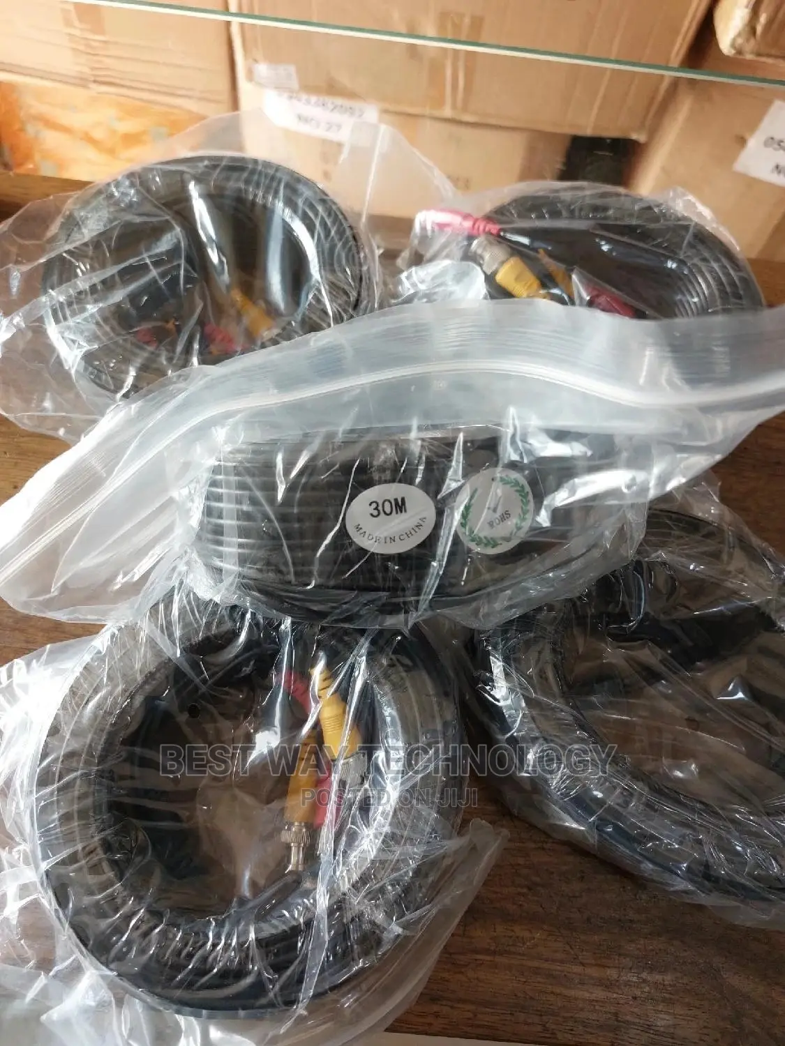 30m CCTV BNC Cable