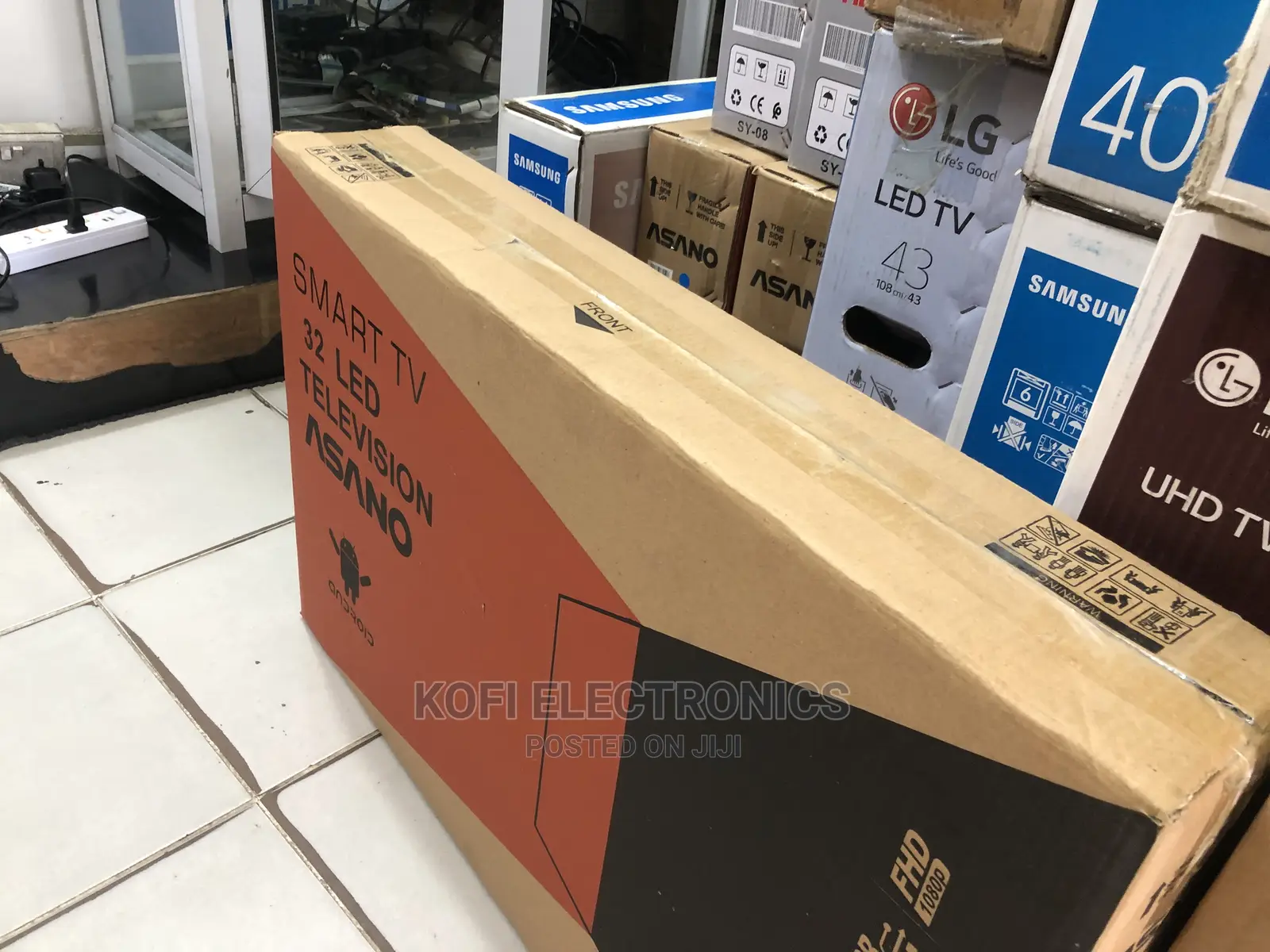 Latest Tech Asano 32DS2 Smart Satellite Android TV - 32"