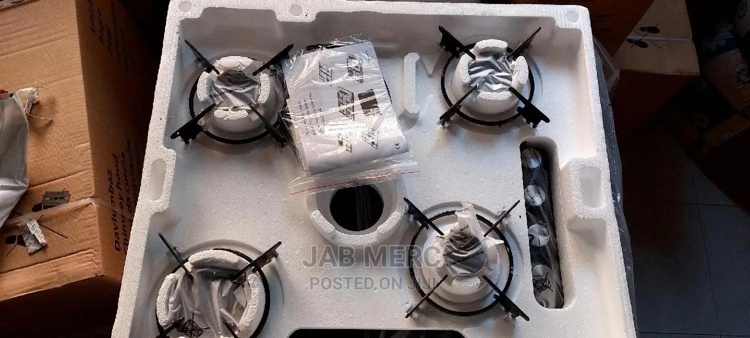 Discount Price Glass Surface 4 Burners Hob 60cm Gas Cooker