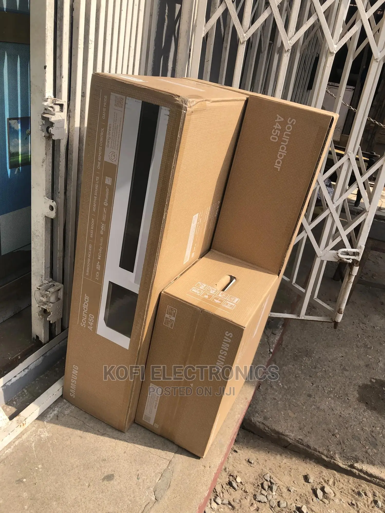 Bass Boost Samsung 300W Soundbar Hw-A450