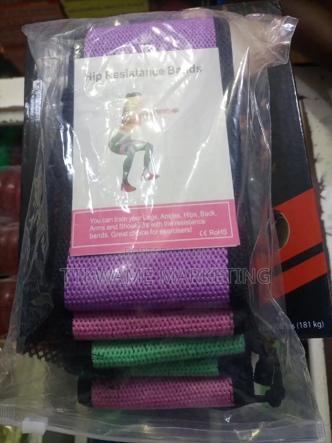 Hip Resistance Bands 3 in 1