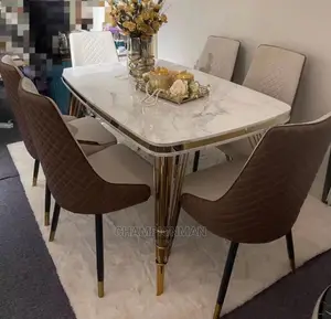 Claasy Marbel Dinning Set