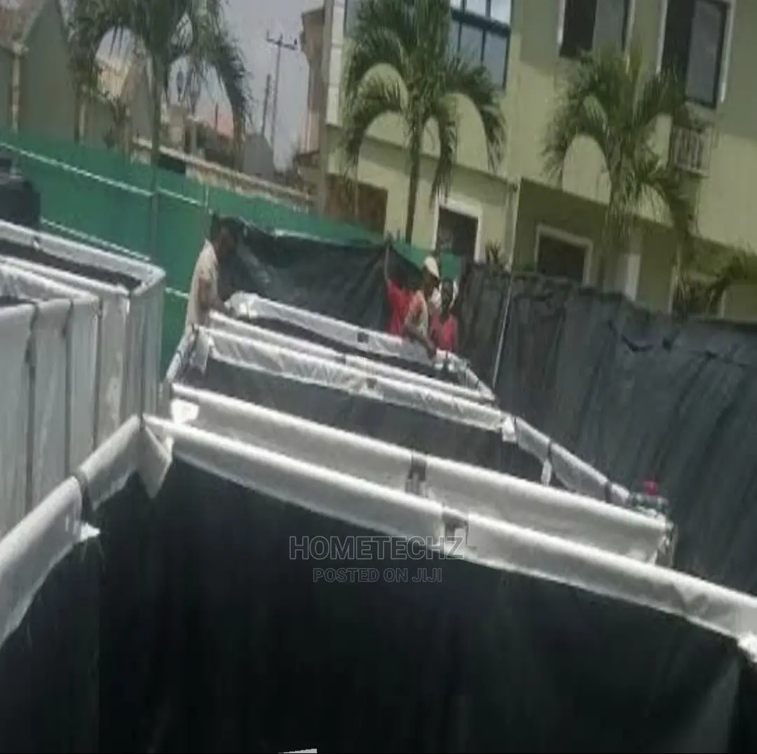 Profitable Fish Farming Durable Tarpaulin Pond