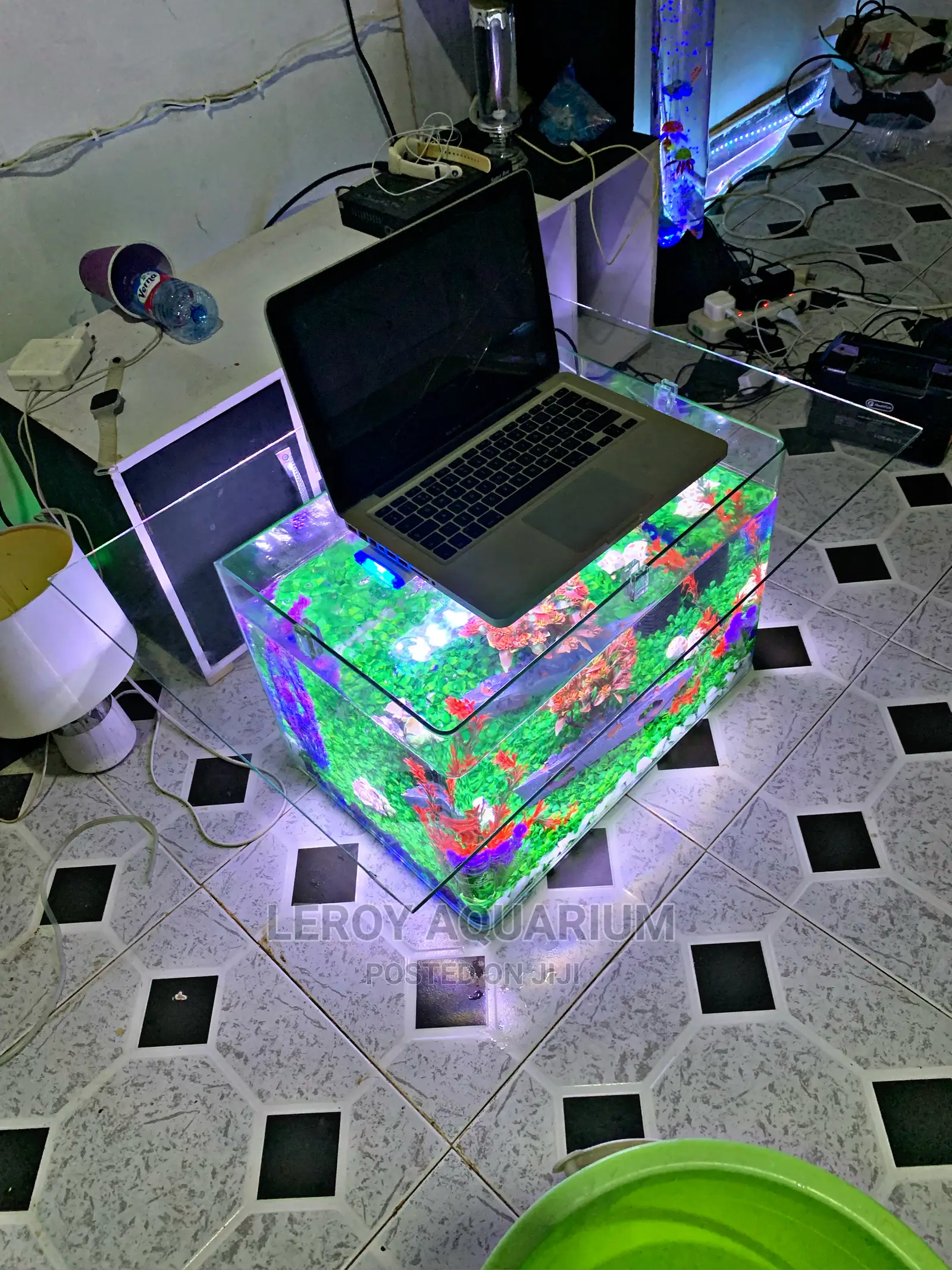 Aquarium Center Table
