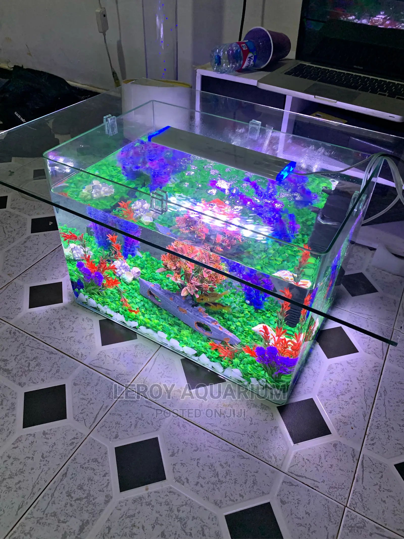 Aquarium Center Table