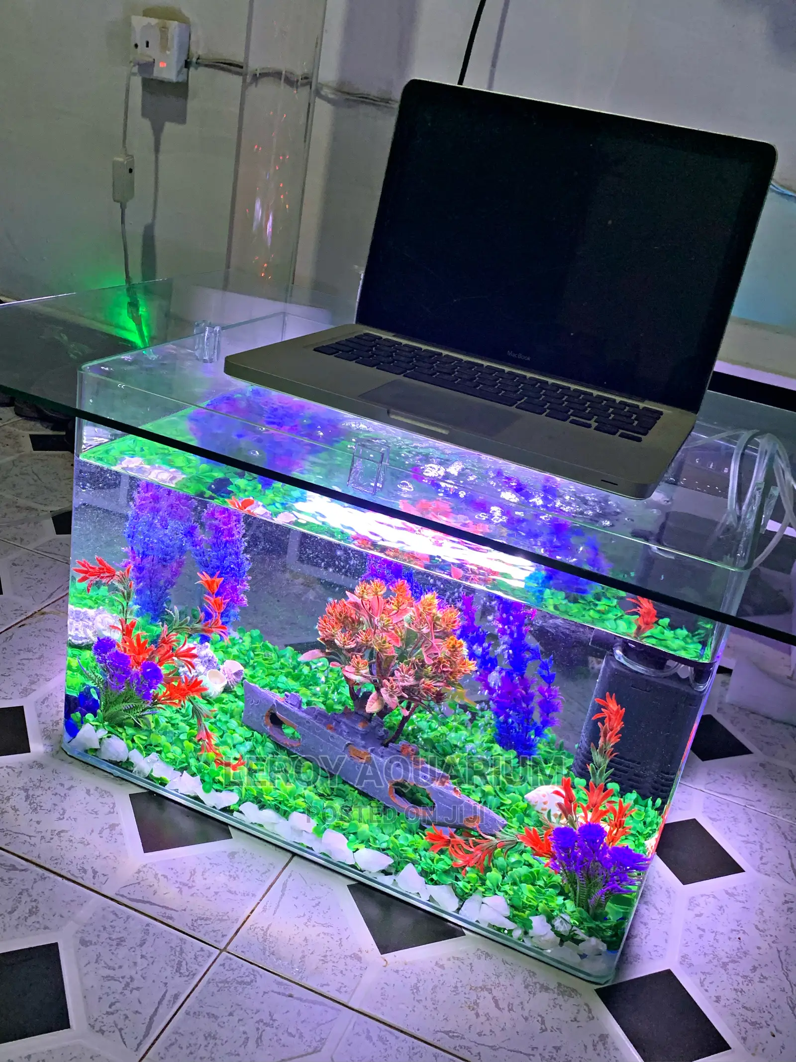 Aquarium Center Table
