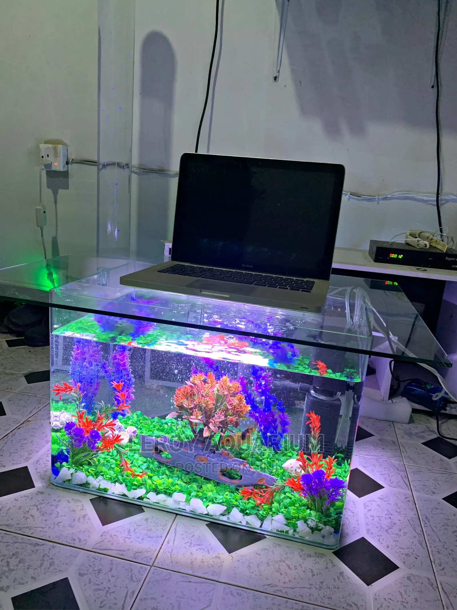 Aquarium Center Table
