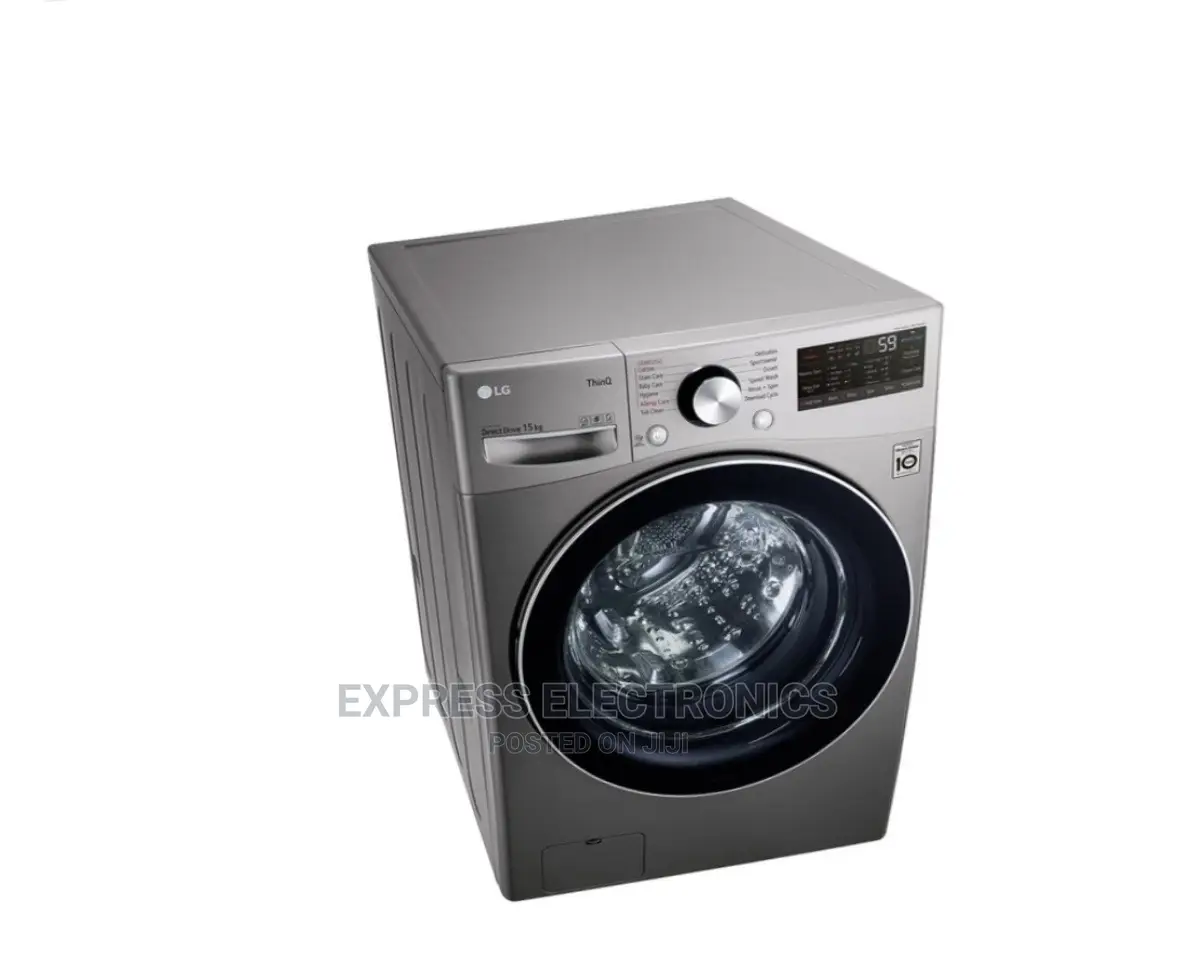 LG F0L9DYP2S Front Load Washing Machine, 15KG