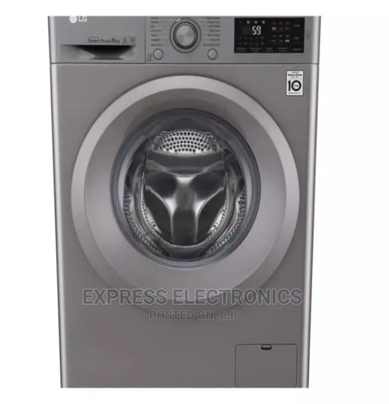 LG Front Load 8kg, Washing Machine Inverter Smart F2J5TNP7S