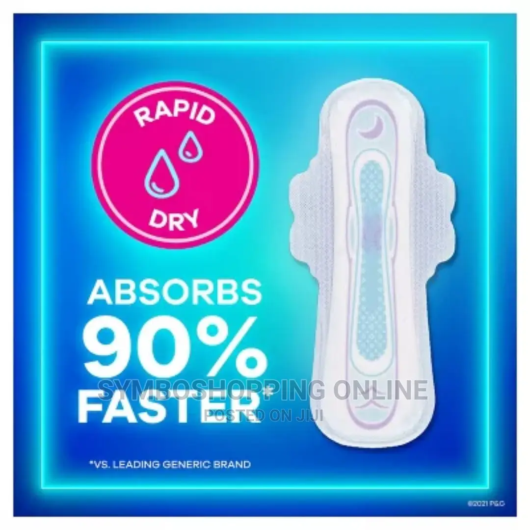 Always Maxi Long Super Pads, Unscented - Size 2 (90 Ct.)