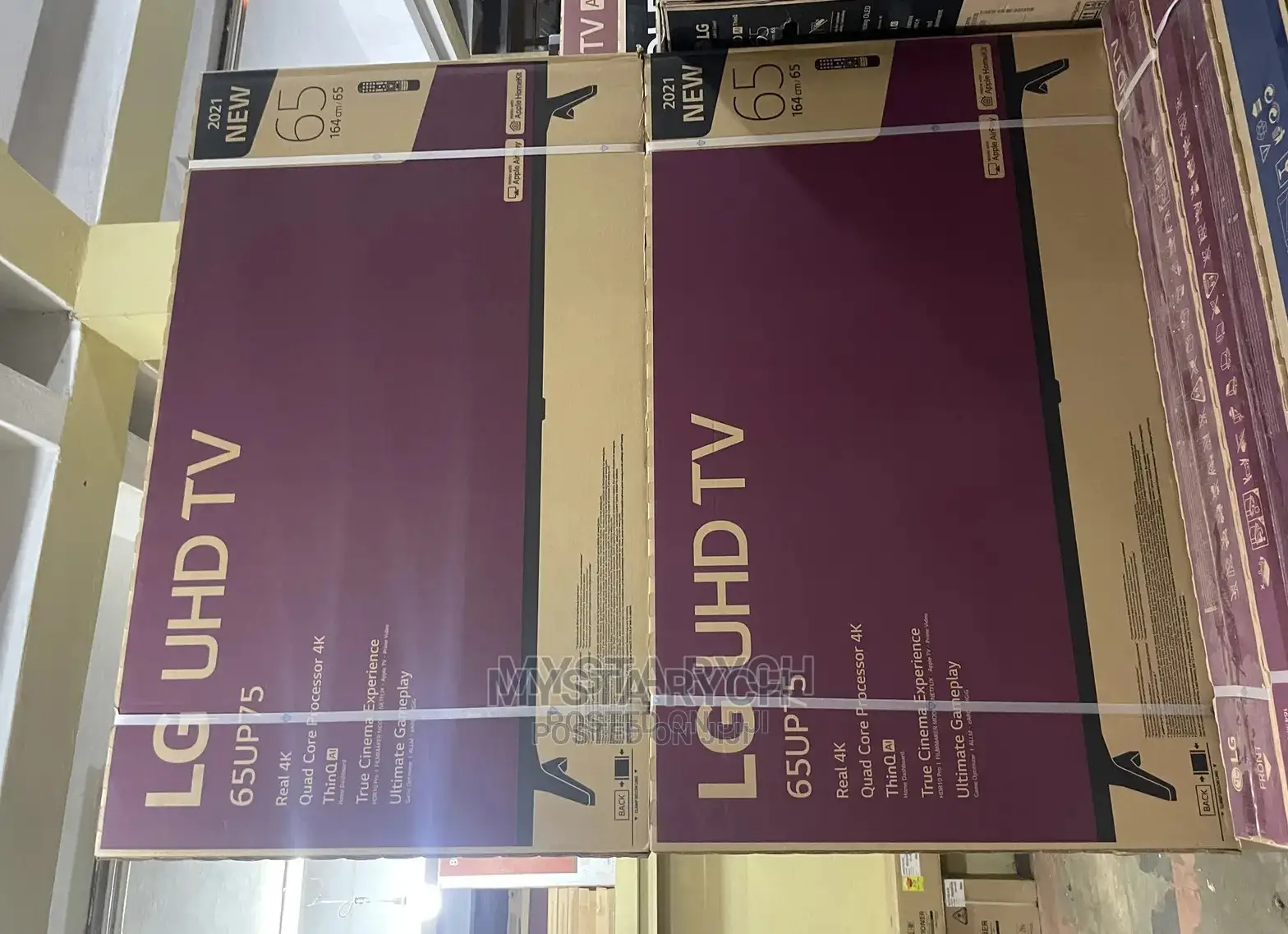Original 65” LG UHD 4K Smart Apple Airplay Tv