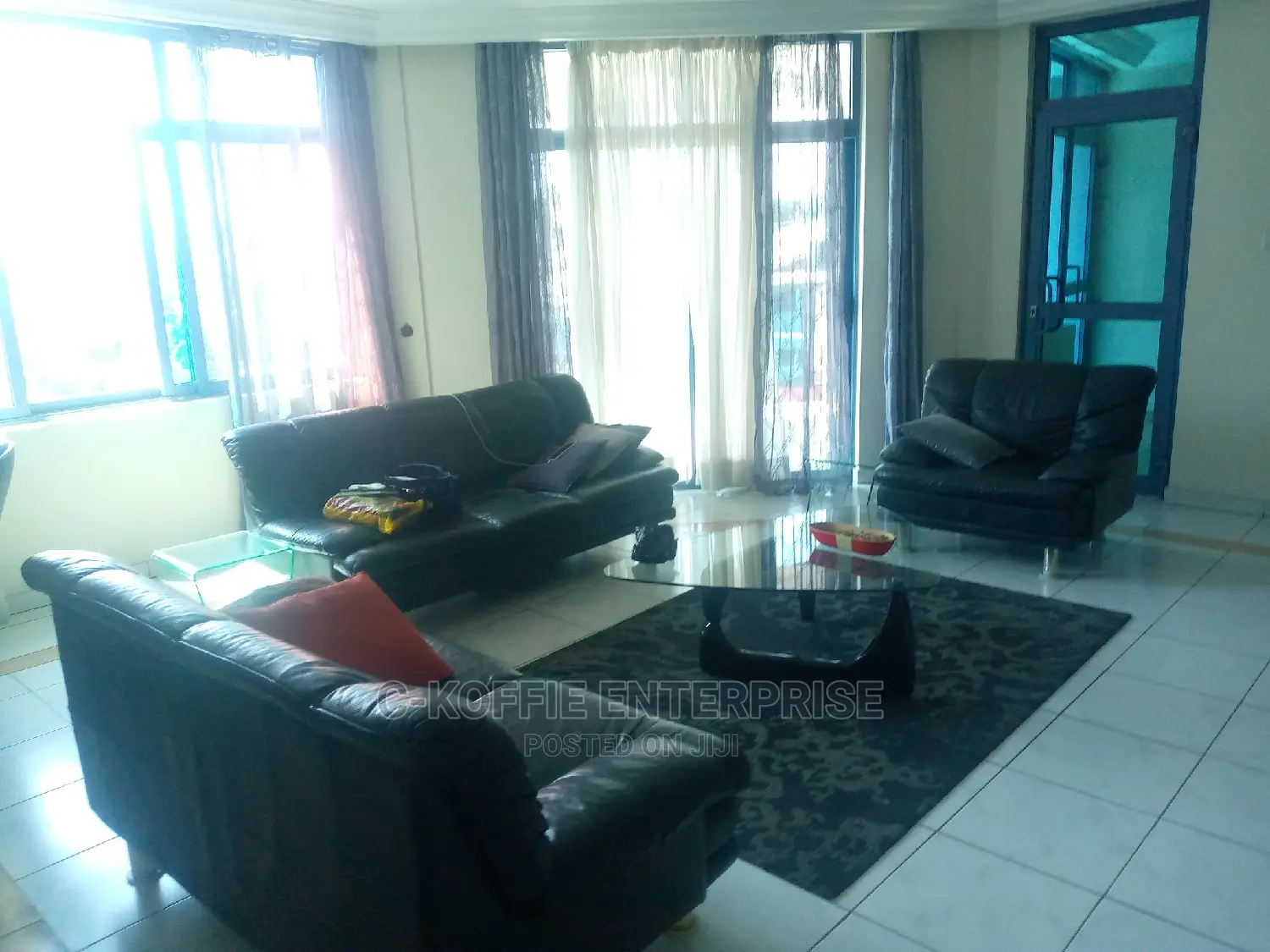 Furnished 3bdrm Apartment in Dzorwulu for Rent