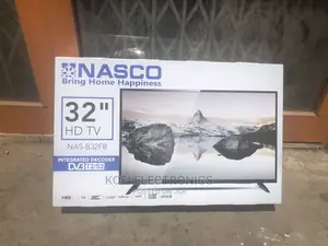 New Flat Nasco NAS-B32FB LED Digital Satellite TV - 32"