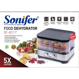 Sonifer Dehydrator - 5 Trays