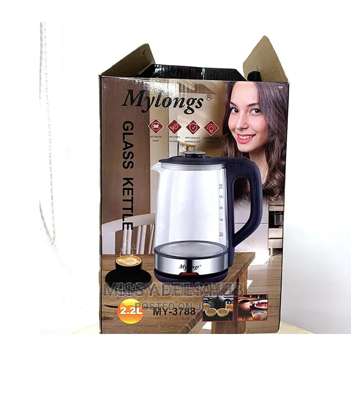 Mylongs Glass Kettle